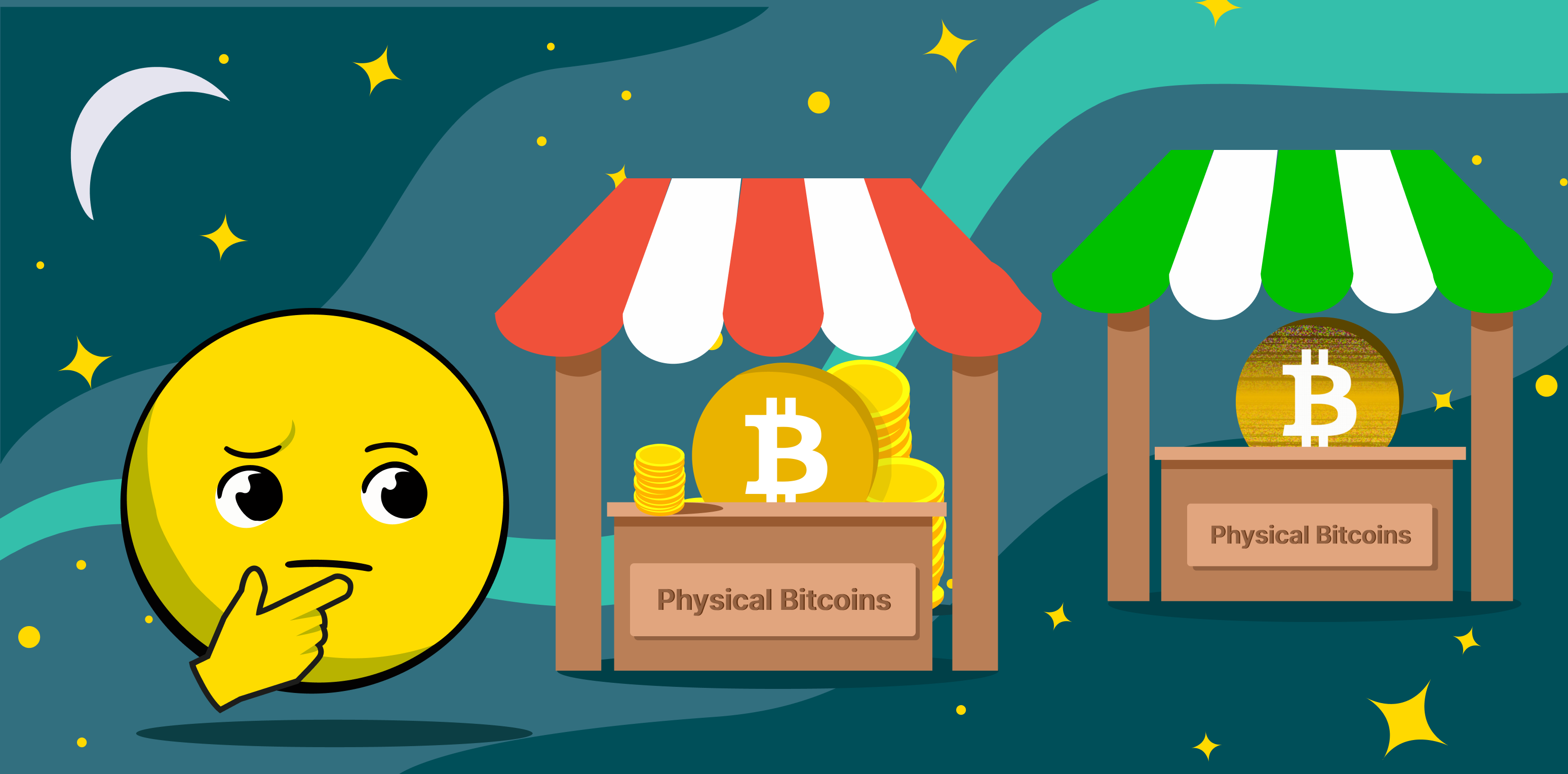 Physical bitcoins: a closer look at the real-world crypto tokens