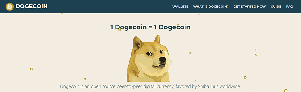 Dogecoin — a meme crypto popular among miners